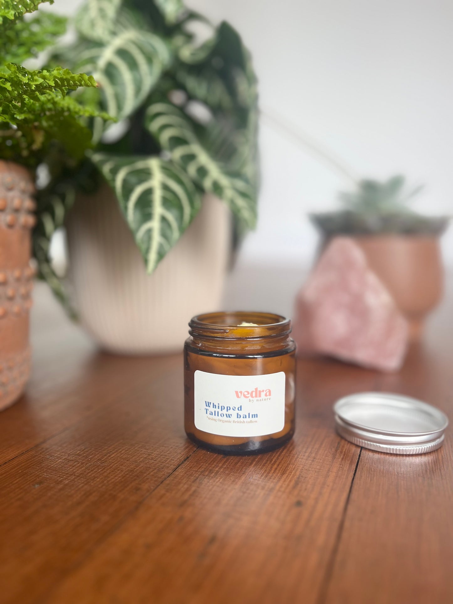 Organic Whipped Tallow Balm With Frankincense 120ml Jar