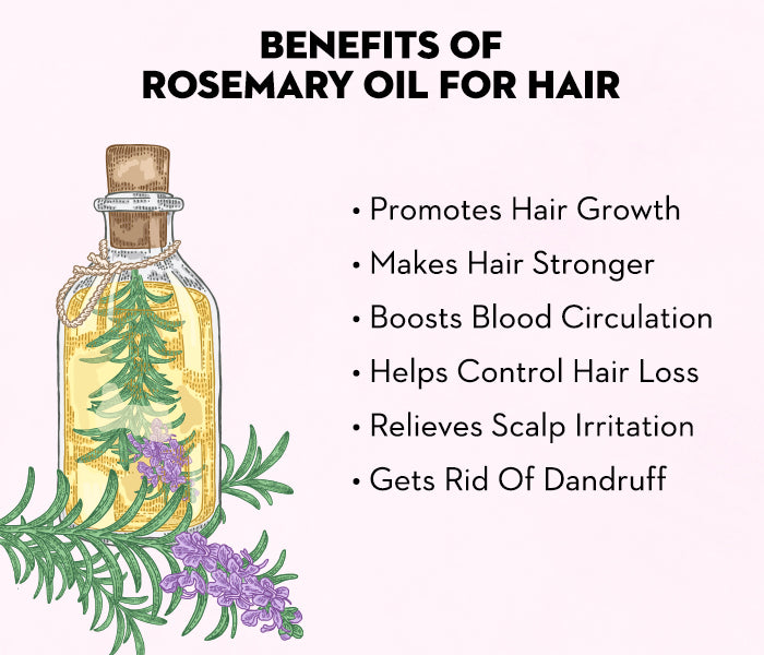 Nourish rosemary hair oil