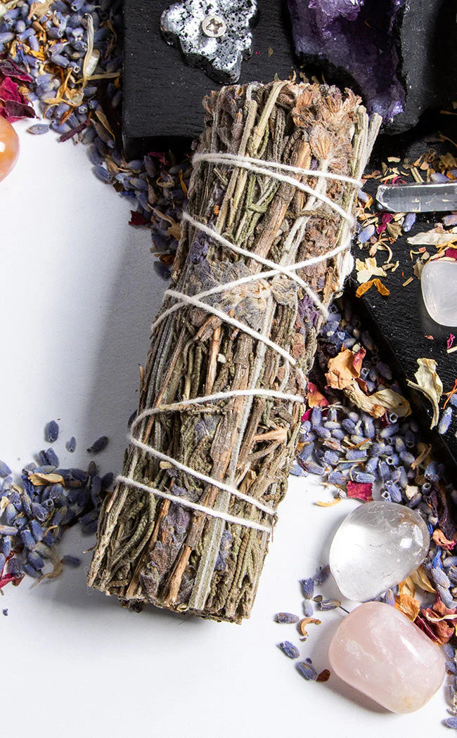 Lavender smudge stick